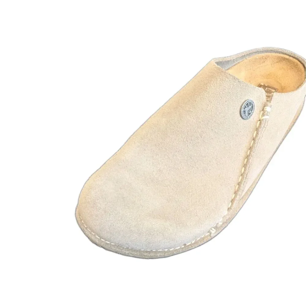 Birkenstock Zermatt Premium Suede Slip-On Clog Light Gray EU 38 US 7.5